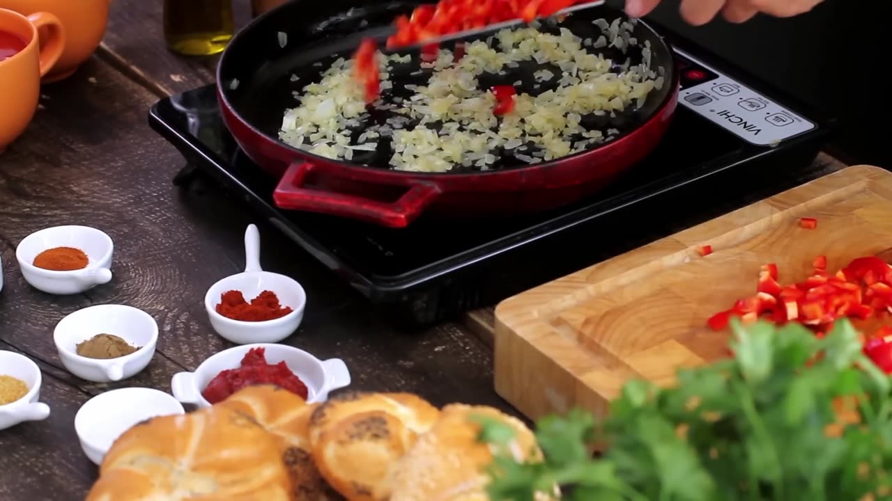 Shakshuka - Eggs in Tomato Sauce by Ella