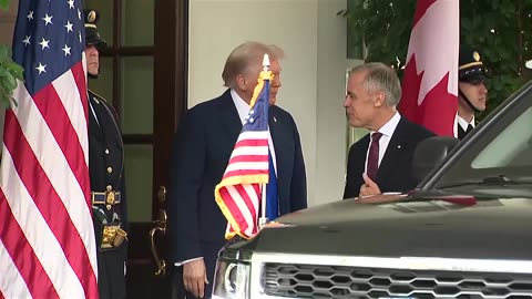 Canada's Carney arrives at the White House