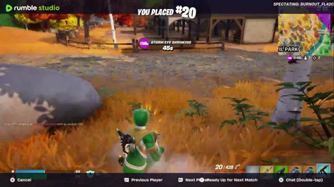 Fortnite using Rumble studio