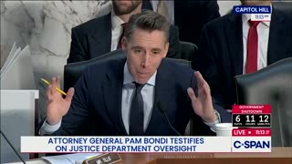 Hawley Blasts 'Democrat Colleagues' For Not Caring About Jack Smith Monitoring Calls Of GOP Senators
