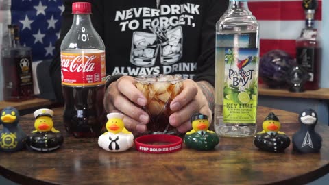 Kenneth Kredit - Parrot Bay Key Lime Rum & Coke Orange Cream Soda