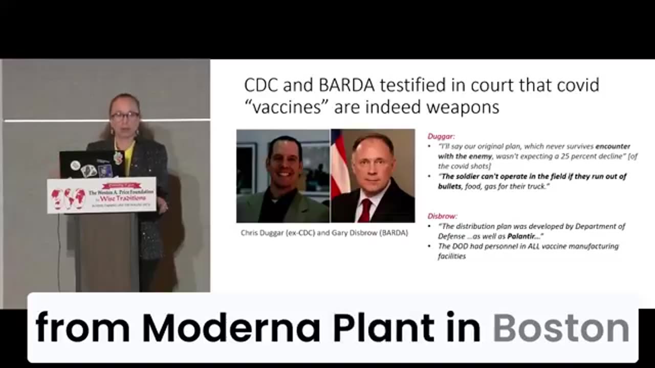 Sasha Latypova the DOD/Palantir responsible for distributing the deadly Covid vaccines