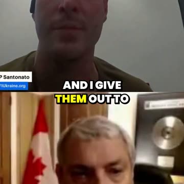 Humanitarian aide from fellow Canadian JP Santonato in Ukraine