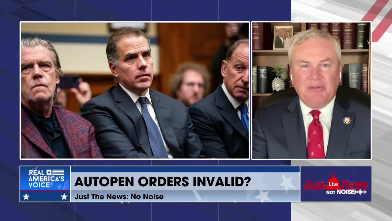 House chairman Comer calls on AG Bondi to invalidate all Biden pardons, orders signed by autopen