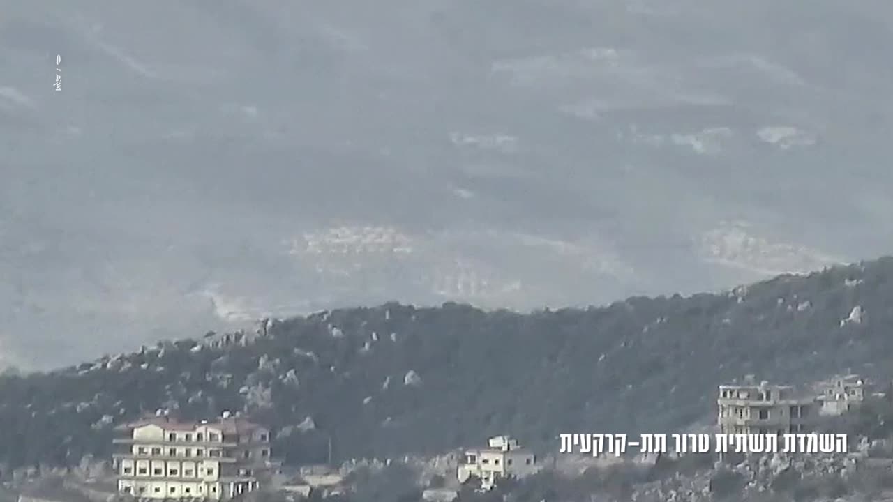 The IDF says it recently demolished a Hezbollah tunnel on the Lebanese side of