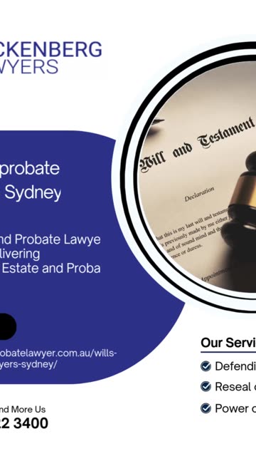Local Wills and Probate Lawyers in Sydney Delivering Personalized Estate and Probate Solutions