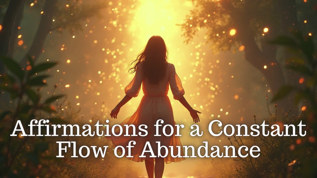 Affirmations for a Constant Flow of Abundance | Powerful Money & Prosperity Manifestation