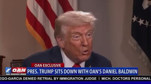 WATCH IN FULL: President Donald J. Trump's interview on OANN 