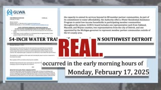 Fact Check: Cars Frozen In Ice On A Street Shows Aftermath of Water Pipe Burst -- Geolocated Video