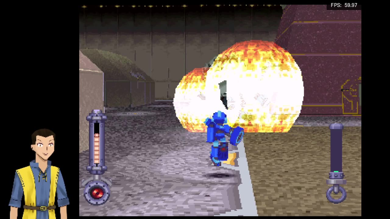 MegaMan Legends (PS1/RetroAch) day 18