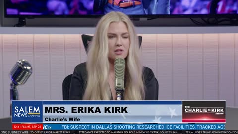 Charlie Kirk's Widow Reveals Plans For The Future Of TPUSA, His Radio Show 