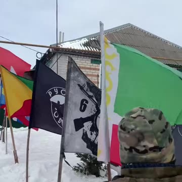 Soldier Met With a Very Patriotic Resident of the Kursk Region