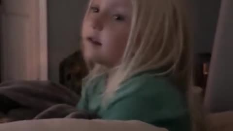 "The earth really broke in half, mom...