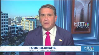 Blanche Says Every Mention Of Trump In Epstein Files Will Be Released