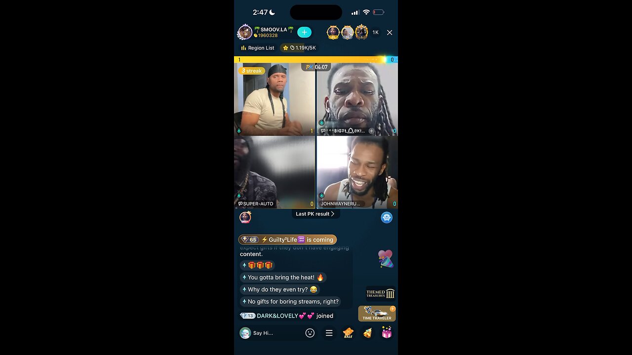 SMOOTH LA AND SUPER-AUTO VS JOHNWAYNE BIGO LIVE