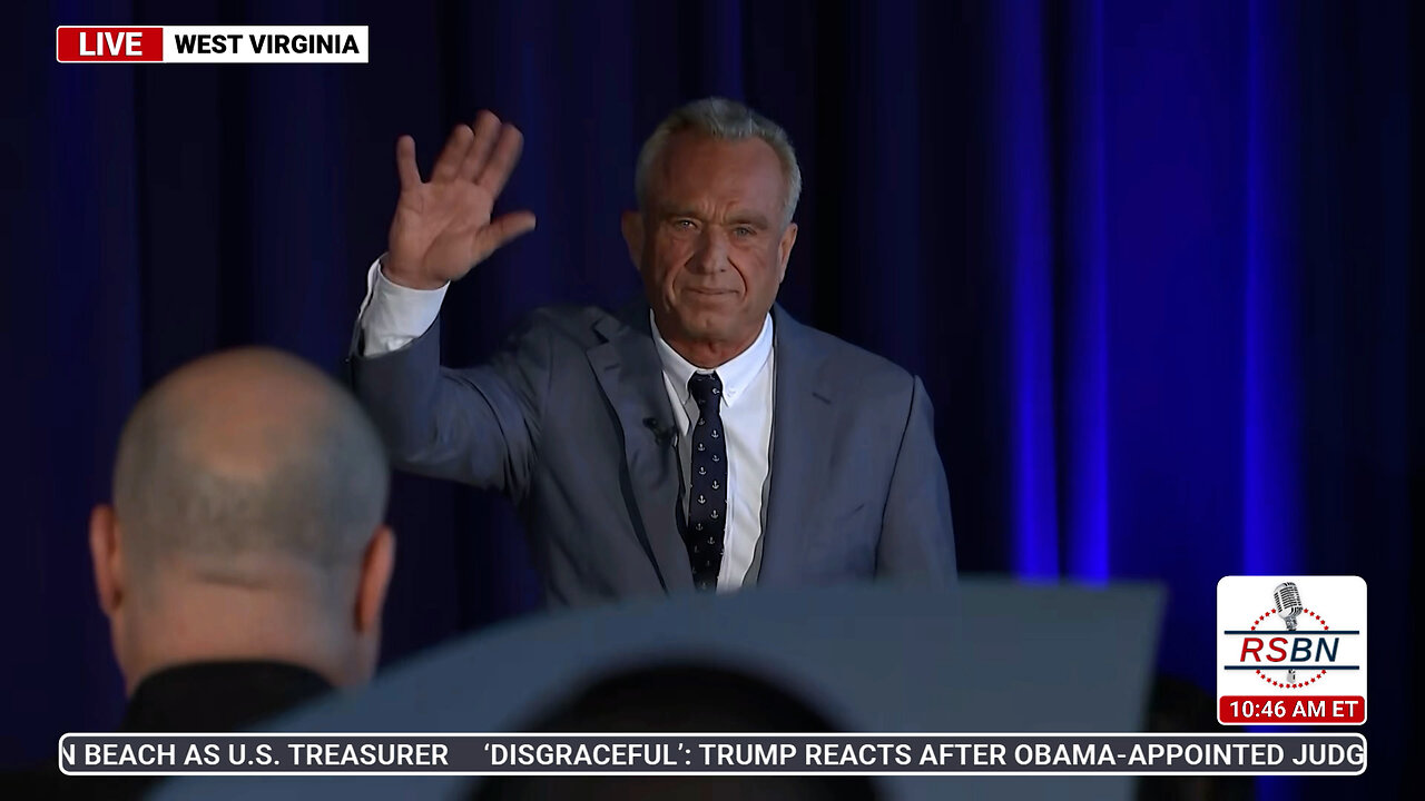 FULL SPEECH: HHS Secretary RFK Jr. and Gov. Patrick Morrisey in West Virginia - 3/28/25