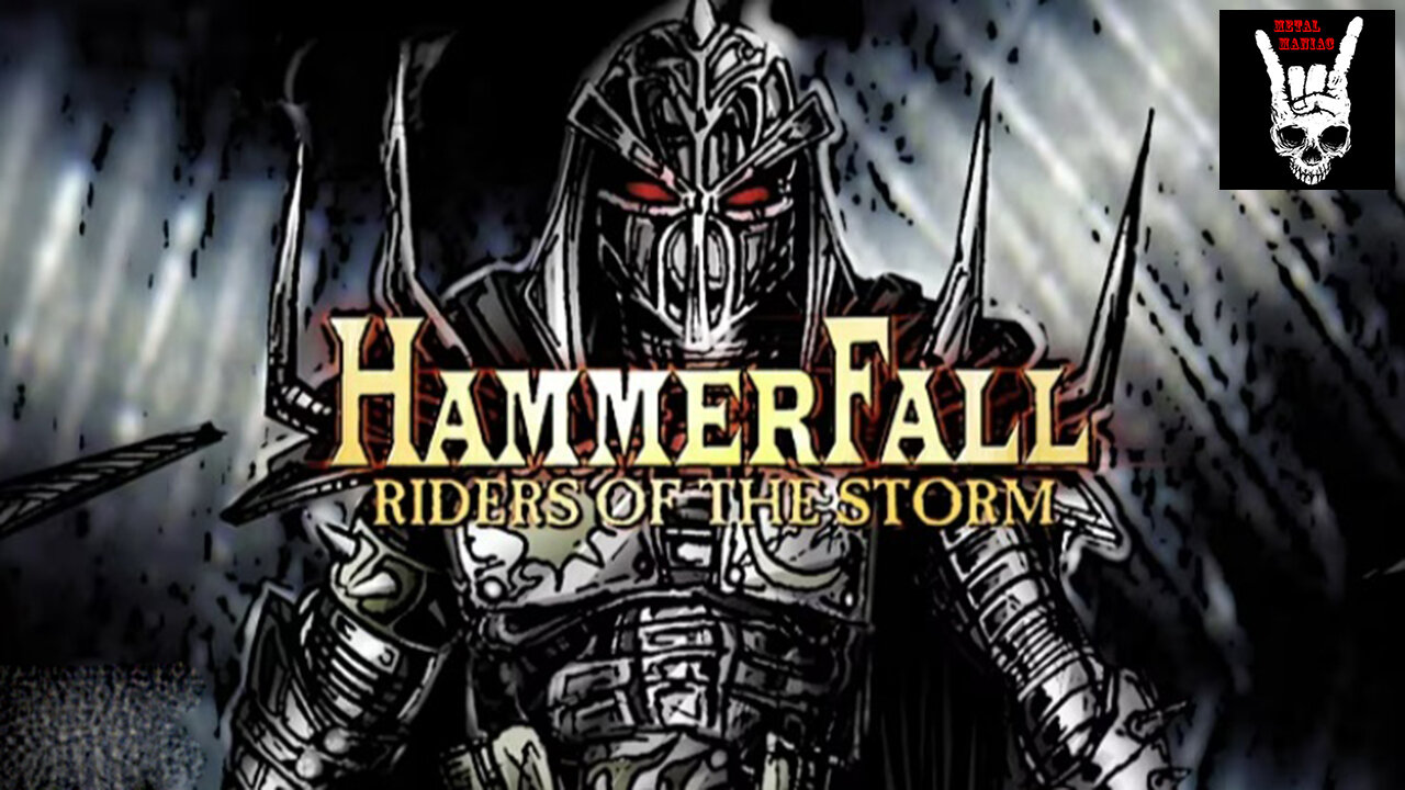 Hammerfall - Riders Of The Storm (Official Lyric Video)