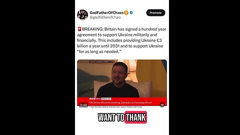 British people taking on war puppet Zelensky & his desire for global war