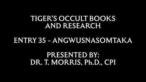 Entry 35: Angwusnasomtaka