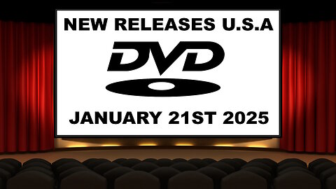NEW DVD Releases [JANUARY 21ST 2025 | U.S.A]
