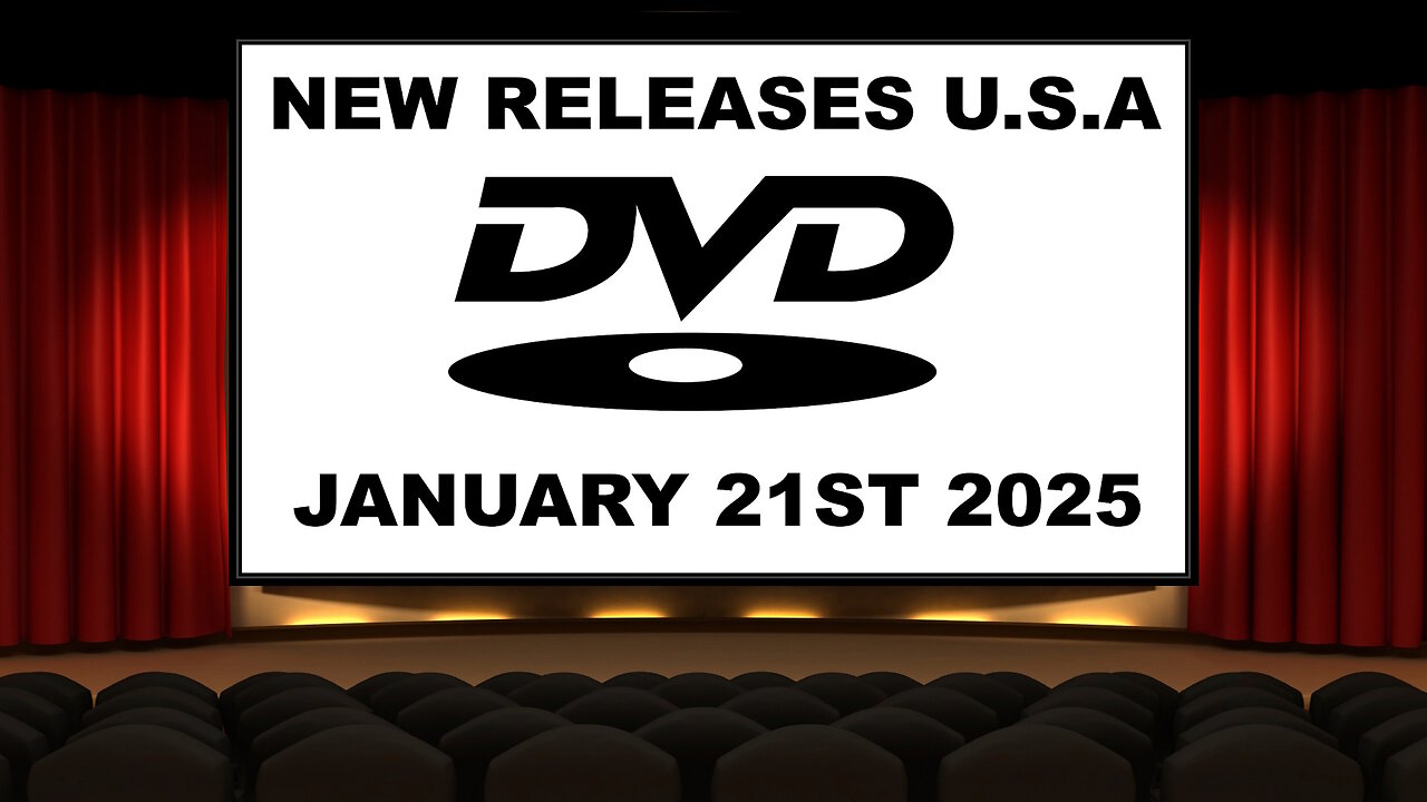 NEW DVD Releases [JANUARY 21ST 2025 | U.S.A]