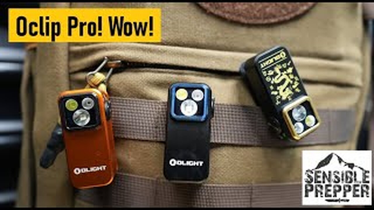 Olight Oclip Pro EDC Light Review : Super Versatile!