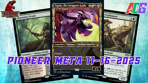 Watching The Pioneer Meta 11-10-25 to 11-16-25 | Magic the Gathering | MTG Metagame Analysis
