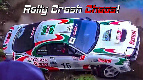 Rally Cars Destroyed in Seconds – High-Speed Racing Crashes And Fails!
