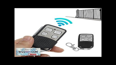 DC 12V 433MHz WIFI Gate Opener Remote Vontroller for Electric Sliding Gate Review