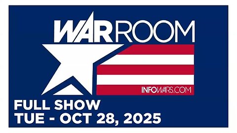 WAR ROOM (Full Show) 10_28_25 Tuesday