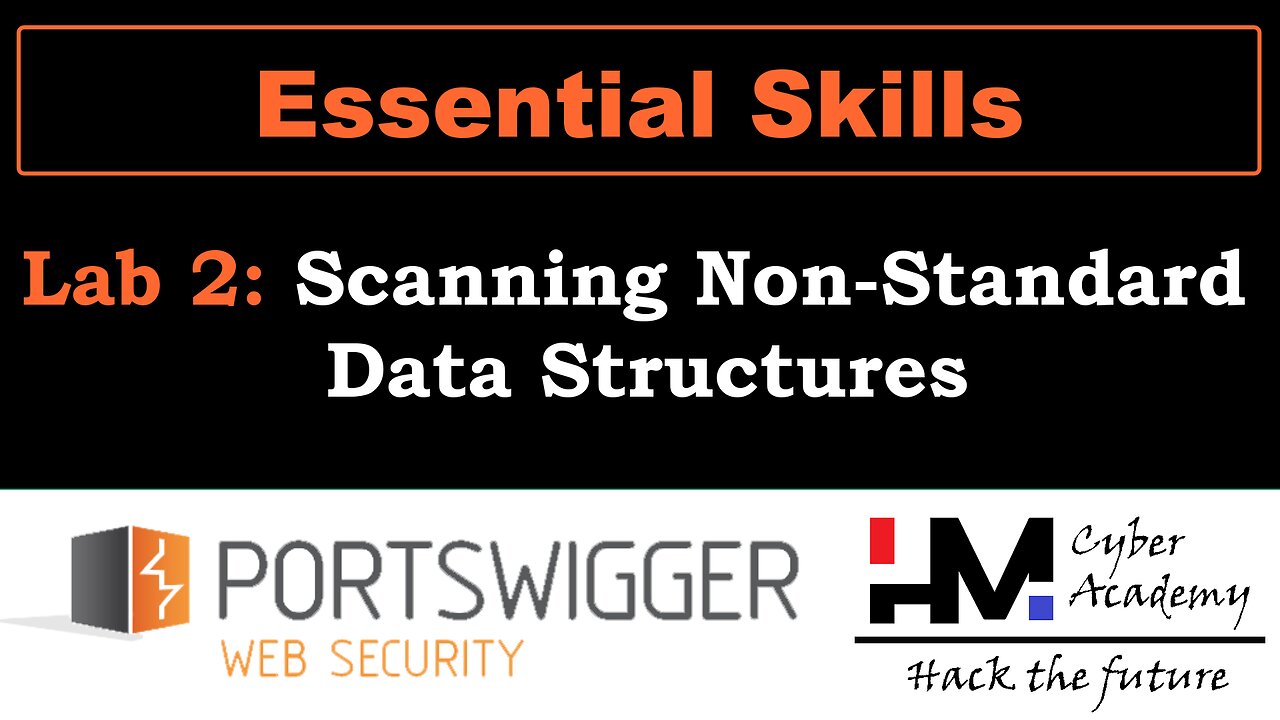 Essential Skills 2 - Scanning Non-Standard Data Structures