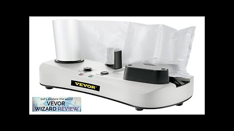 VEVOR Air Cushion Machine Sealing Speed 7.2-7.8 ft/min Air Pillow Machine 110V Review