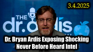 Dr. Bryan Ardis Exposing Shocking, Never Before Heard Intel