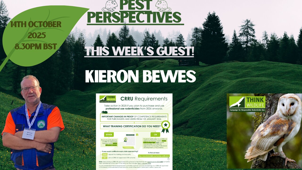 Pest perspectives EP 38 - CRRU Update 2026 ? What to do to prepare for rodenticide use in 2026?