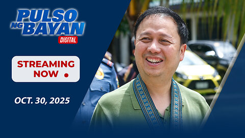 LIVE: Pulso ng Bayan kasama si Admar Vilando at Jade Calabroso | October 30, 2025