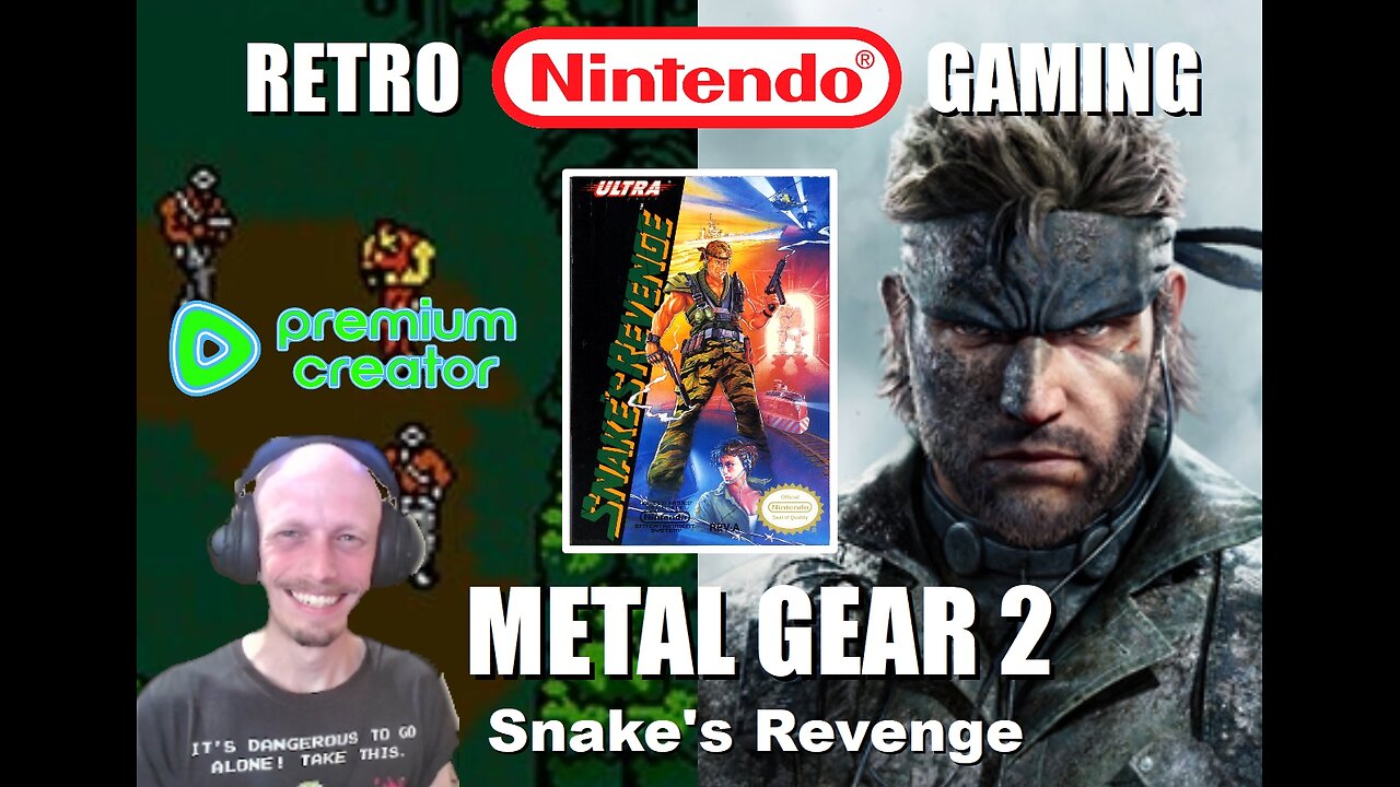Snake's Revenge (NES): Infiltrate the Enemy's Base with Snake and Destroy the Metal Gear 2 [Premium]