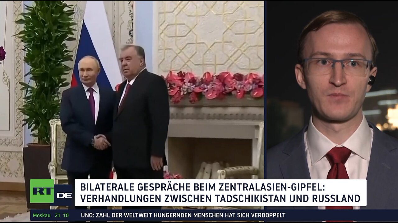 Gipfel in Zentralasien: Russland und Tadschikistan bekräftigen Zusammenarbeit