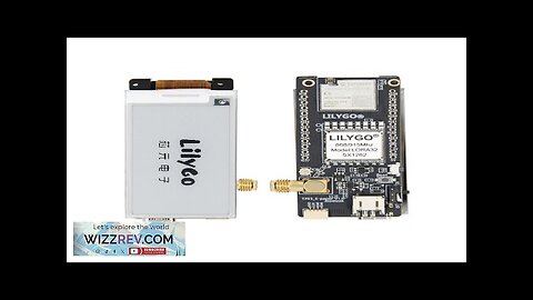 LILYGO® T3S3 E-Paper ESP32-S3 LoRa SX1262 SX1280 Wireless Module 2.13-inch Ink Screen Review