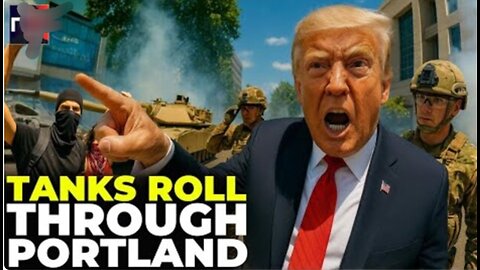 URGENT: Tanks Rolling Past BURGER KING in Portland – What Happens at Midnight Changes America