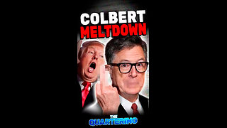 Colbert Rightfully Cancelled & Delusional Fans Blame Trump!