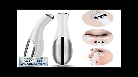 Electric Eye Massager Vibration Wrinkle Anti-Ageing Eye Massage Dark Circle Removal Beauty Review