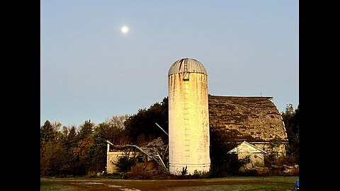 10-8-25 Full Harvest Moon out this morning yet