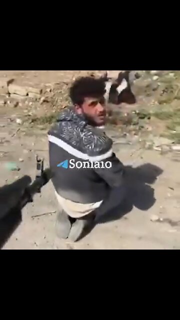 (Warning Graphic) Armed Syrian "Moderate" terrorists executing Syrians