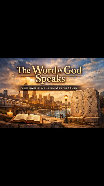 The Word of God Speaks. Lessons from the Ten Commandments. Imagined In Chicago.