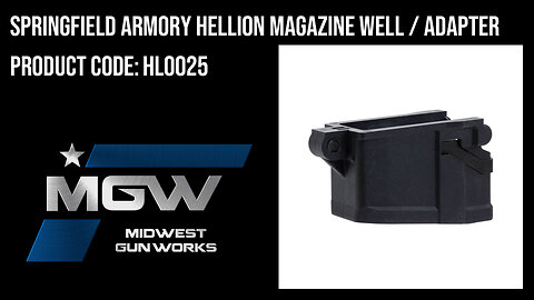 Springfield Armory Hellion Magazine Well / Adapter - HL0025