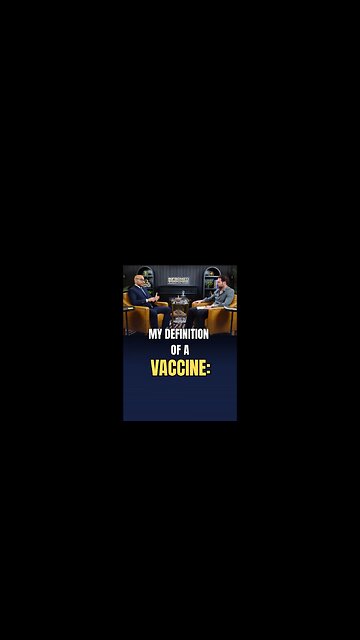 My definition of a vaccine: