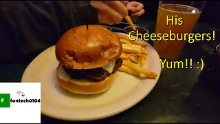 William and his delicious cheeseburgers! Happy birthday William!