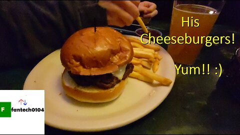 William and his delicious cheeseburgers! Happy birthday William!