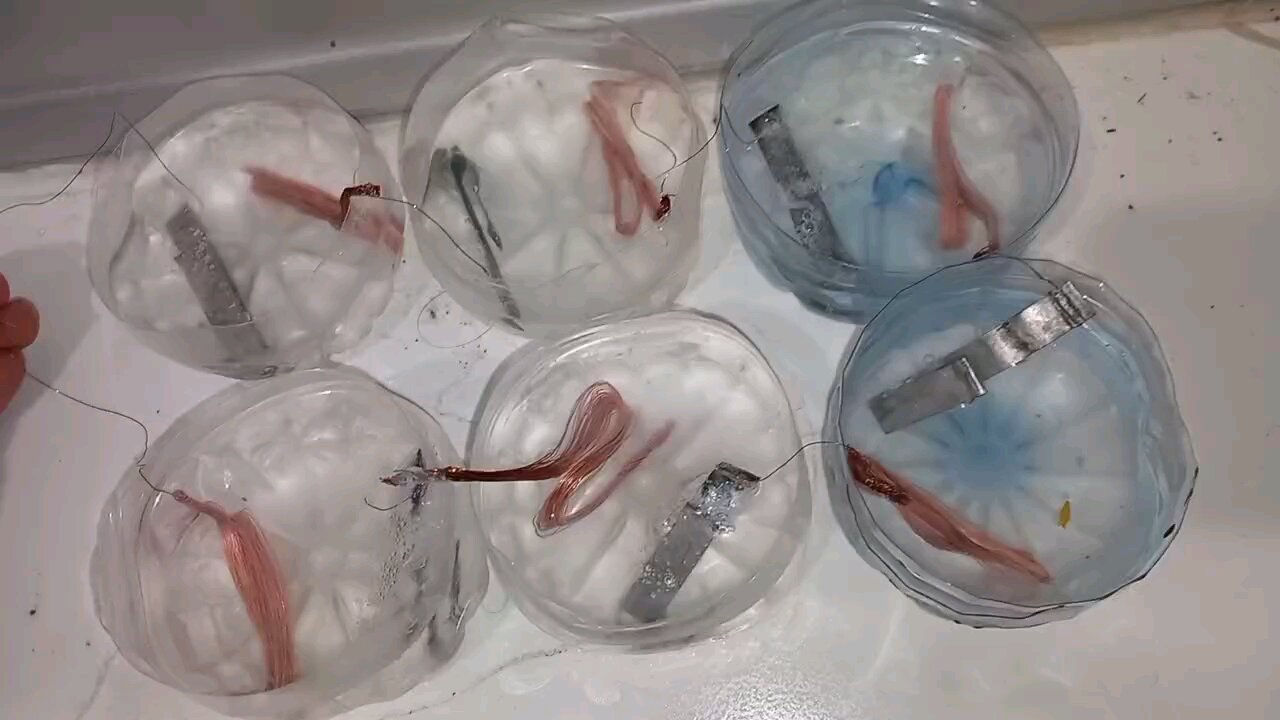 Electricity from salt water (diy saltwater battery)