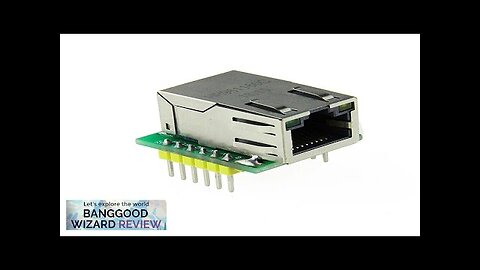 W5500 Module TCP/IP Ethernet Module Compatible with WIZ820io RC5 Internet of Things Review